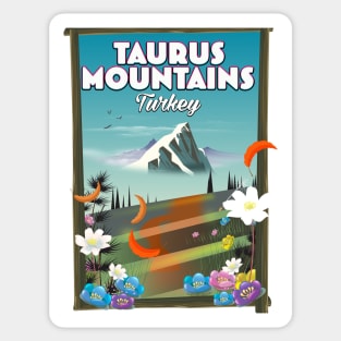 Taurus Mountains Turkey Sticker